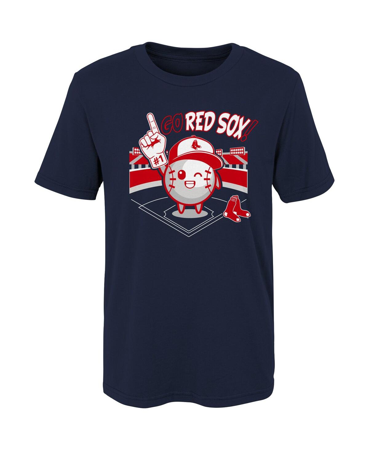 Outerstuff Kids' Big Boys  Red Boston Red Sox Ball Boy T-shirt