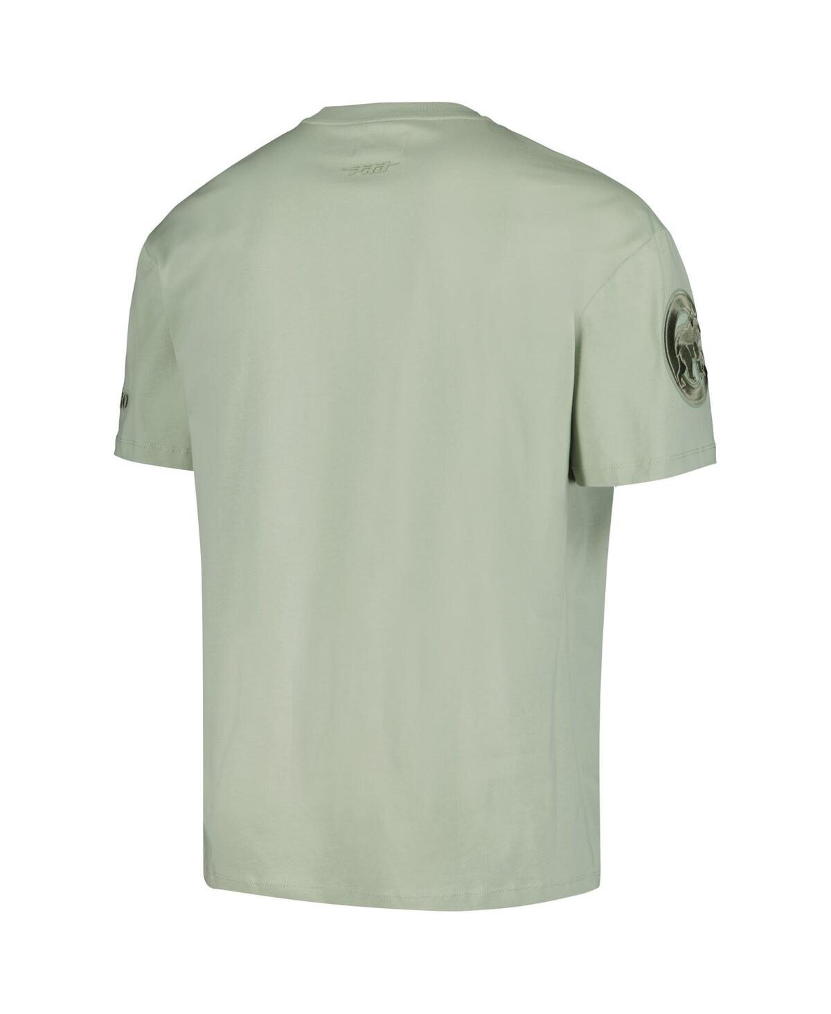 Pro Standard Men's  Mint Chicago Cubs Neutral Cj Dropped Shoulders T-shirt In Mint