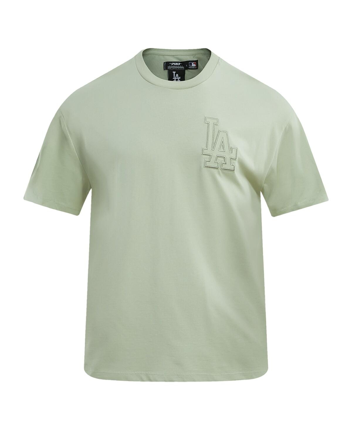 Shop Pro Standard Men's  Mint Los Angeles Dodgers Neutral Cj Dropped Shoulders T-shirt