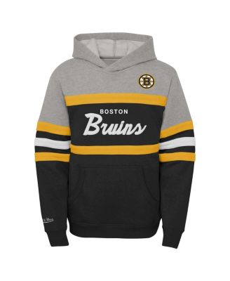 Big Boys and Girls Boston Bruins Head Coach Pullover Hoodie