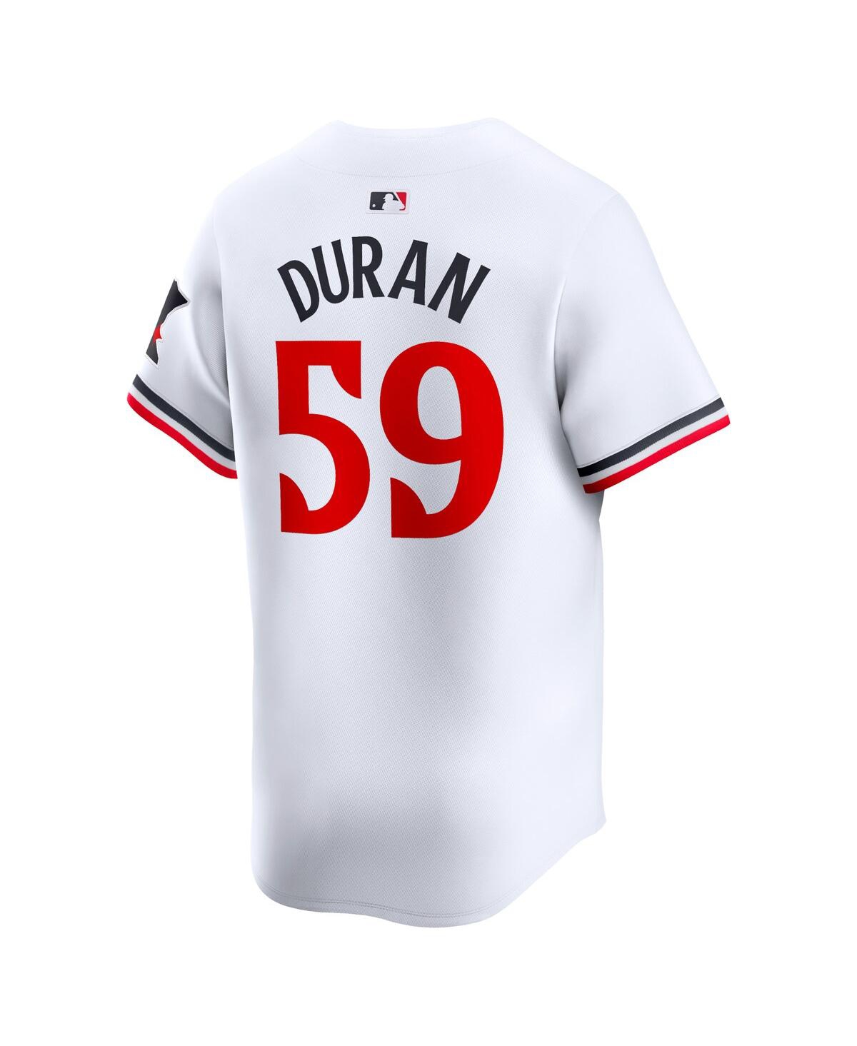 Men's Nike Jhoan DuranMinnesota Twins Home limited Player Jersey - White