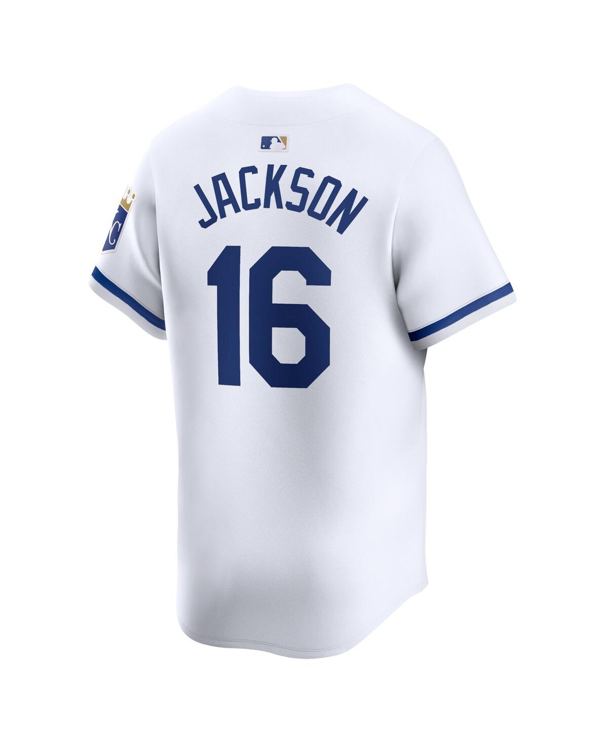 Men's Nike Bo JacksonKansas City Royals Home limited Player Jersey - White