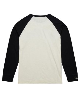 Men's Cream Boston Bruins Legendary Slub Vintage-Like Raglan Long Sleeve T-shirt