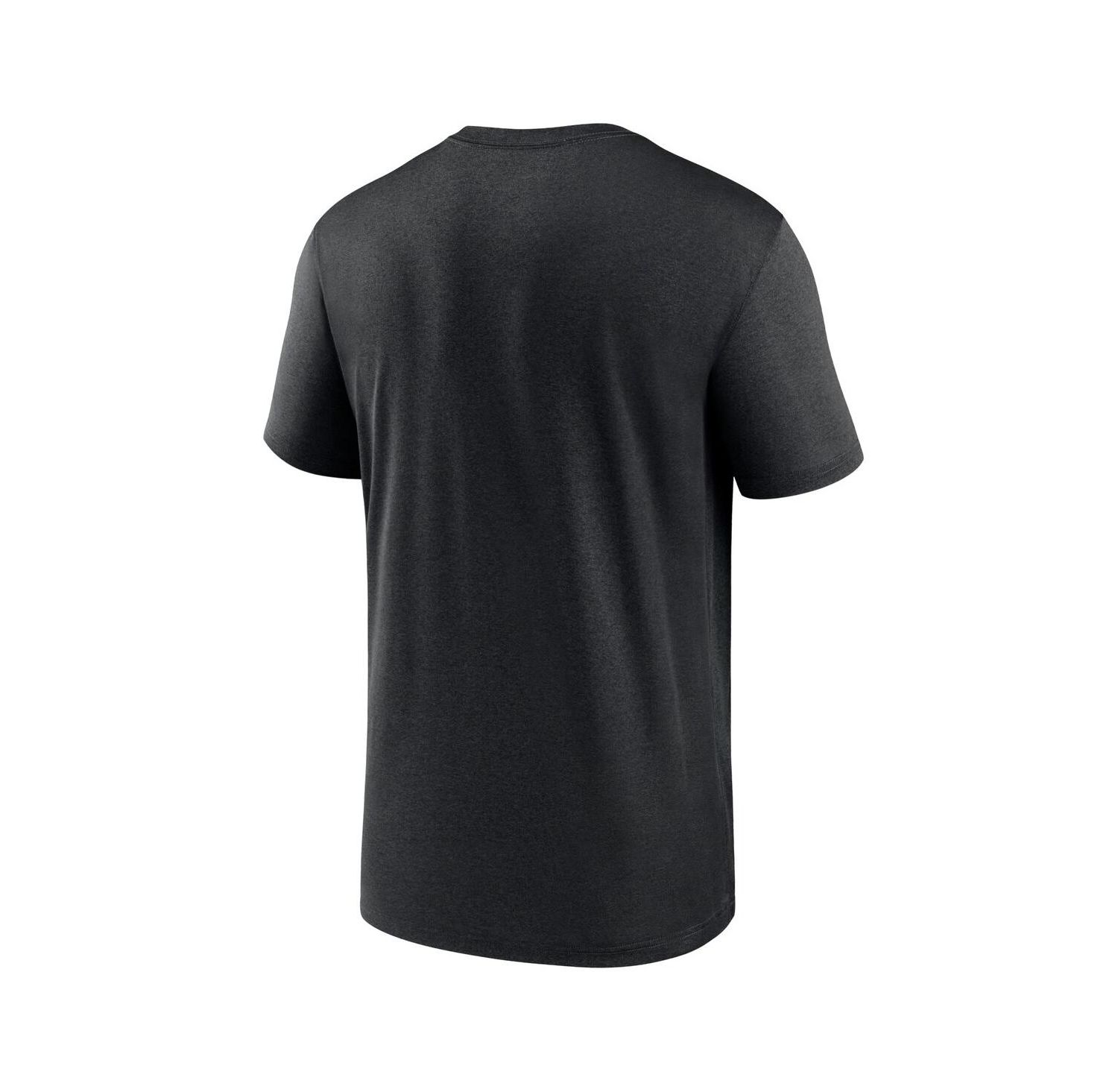 Men's Black Arizona Diamondbacks Legend Fuse Large Logo Performance T-shirt