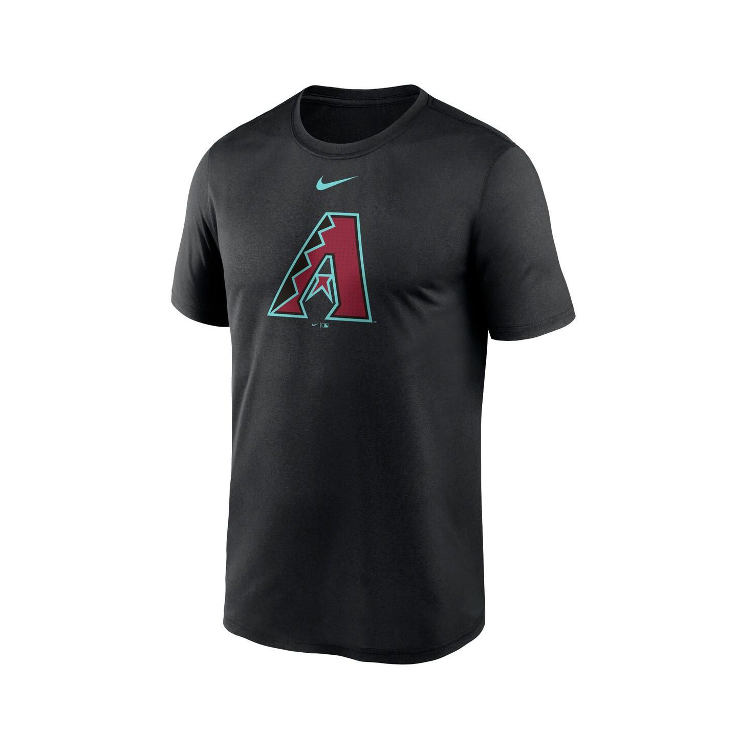 Мужская футболка Nike Black Arizona Diamondbacks Legend Fuse Large Logo Performance — фото 3