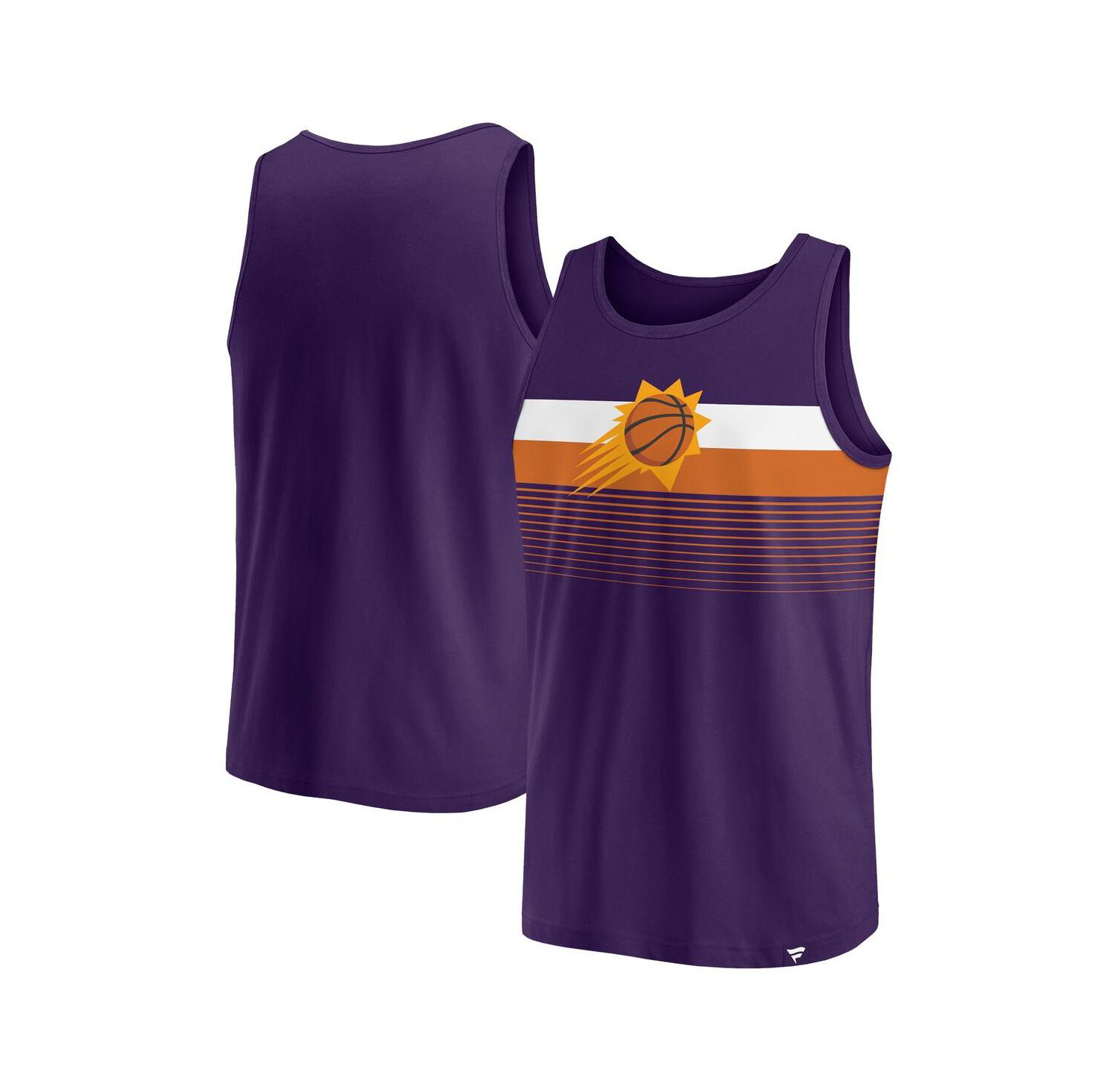 Men's Purple Phoenix Suns Wild Game Tank Top