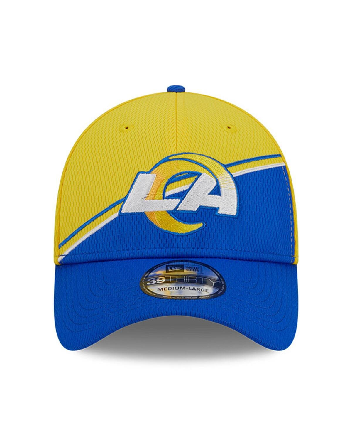 Men's New Era Royal Los Angeles Rams 2023 Sideline 39THIRTY Flex Hat - Royal