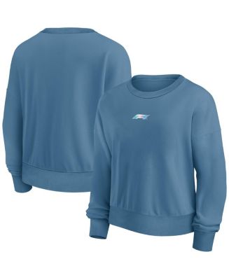 売れ筋商品|||ファナティクス パーカー・スウェットシャツ アウター レディース Women's Blue Formula 1 Merchandise Y2K Badge Fleece Pullover Sweatshirt Blue Fanatics Women's Blue Formula 1 Merchandise Y2K Badge Fleece
