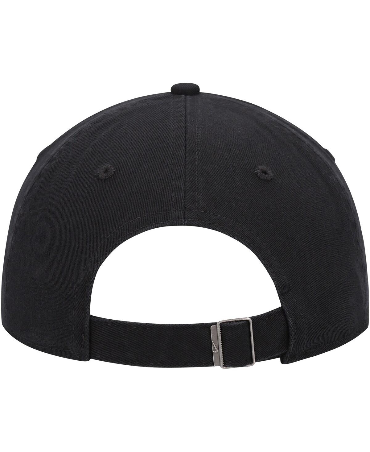 Shop Nike Men's And Women's  Black Air Max 1 Club Adjustable Hat