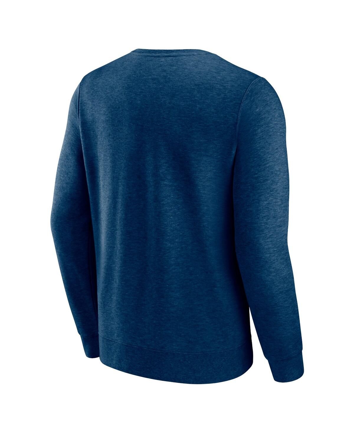 Shop Fanatics Men's  Navy Seattle Kraken Classic Arch Pullover Sweatshirt