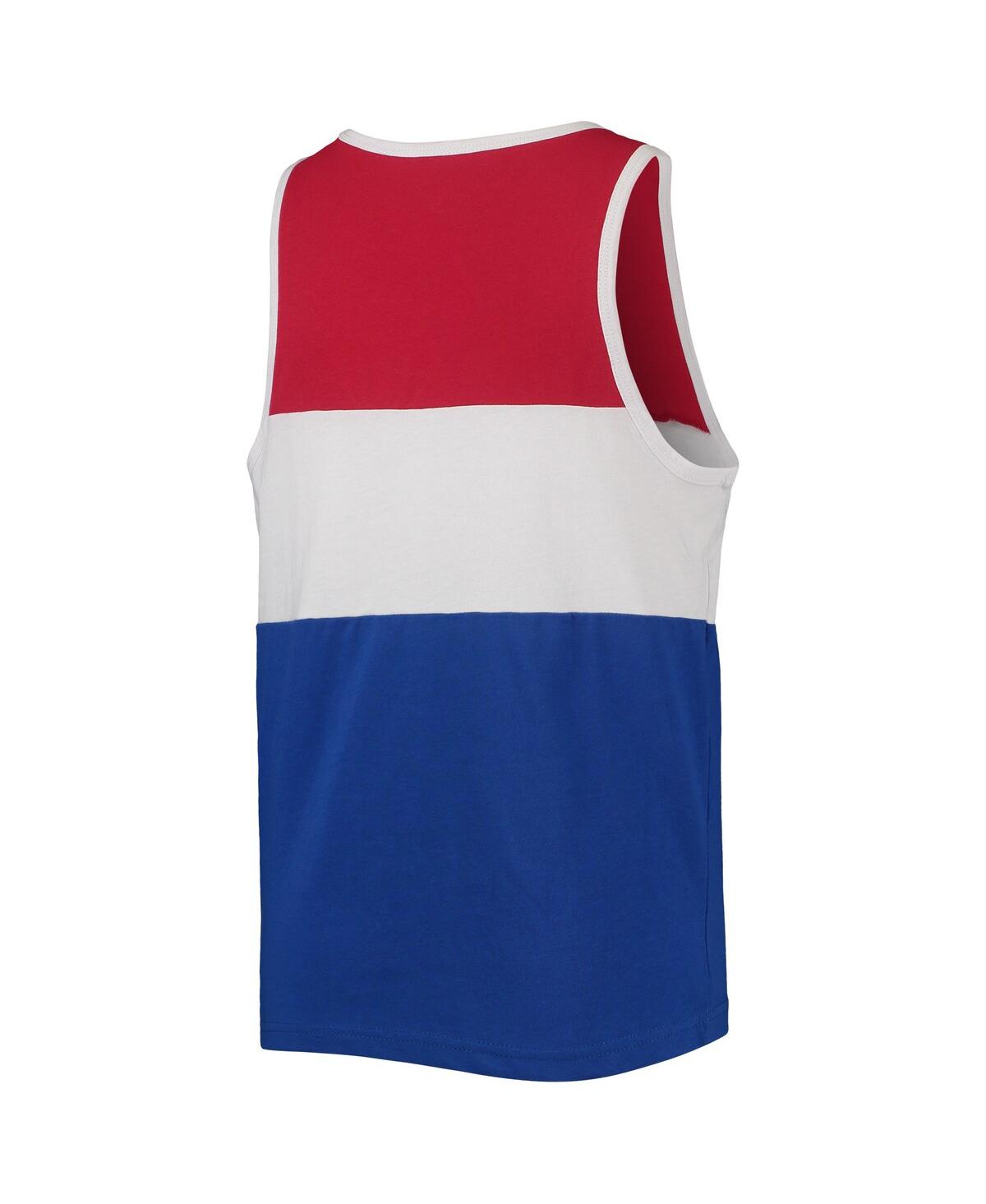 Mitchell & Ness Big Boys And Girls  Royal, Red Philadelphia 76ers Hardwood Classics Special Script Ta In Royal,red