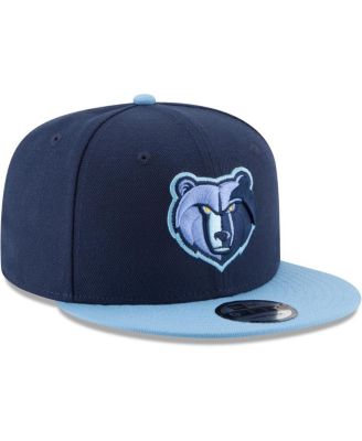 Men's Navy, Light Blue Memphis Grizzlies Two-Tone 9FIFTY Adjustable Hat