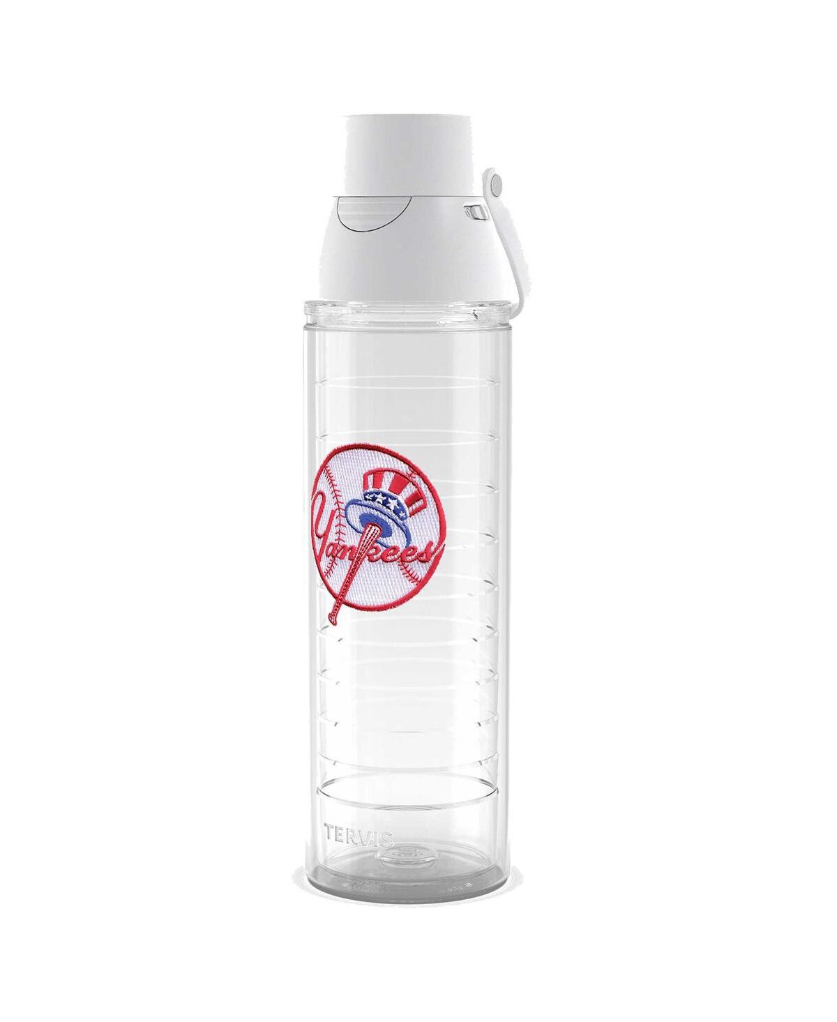 New York Yankees 24 Oz Emblem Venture Lite Water Bottle - White