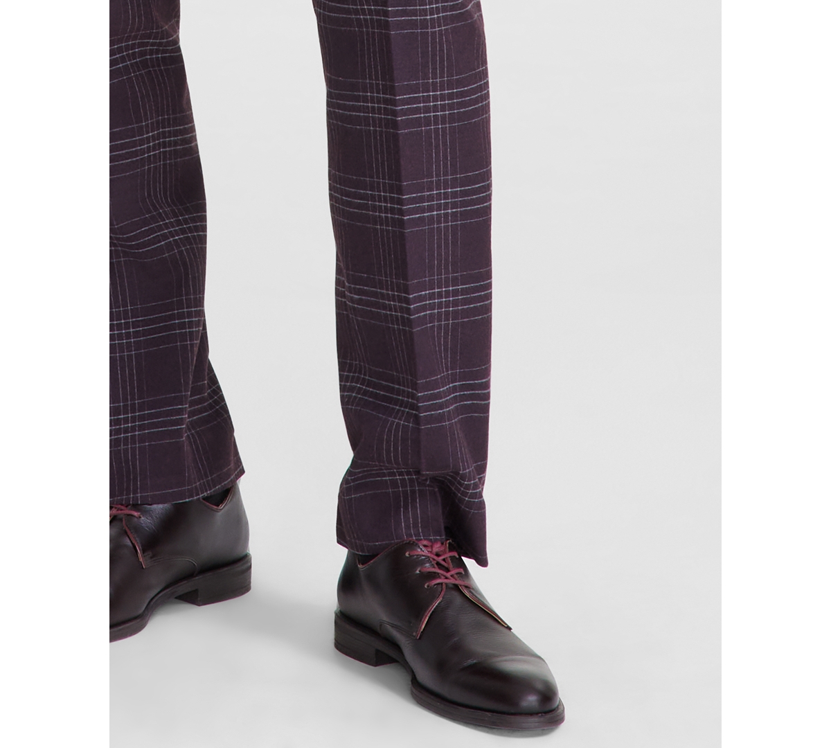 Tayion Collection Men's Classic-Fit Plaid Suit Pants