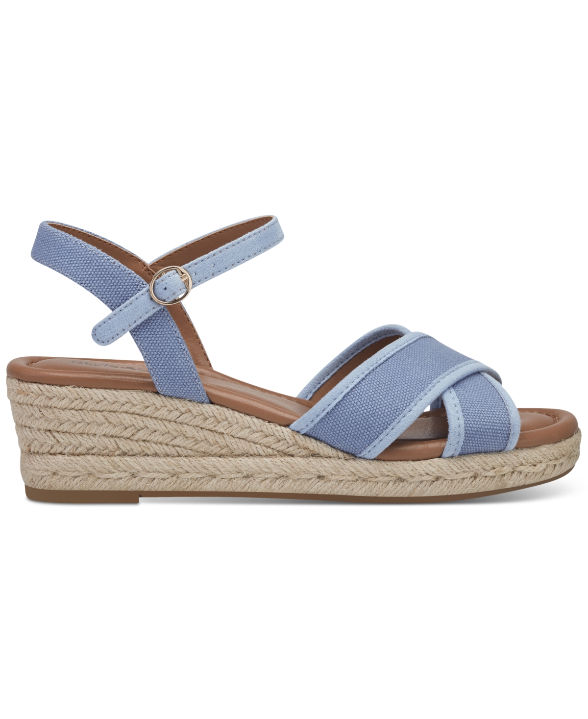Style & Co Women's Leahh Strappy Espadrille Wedge Sandals, Created for Macy's