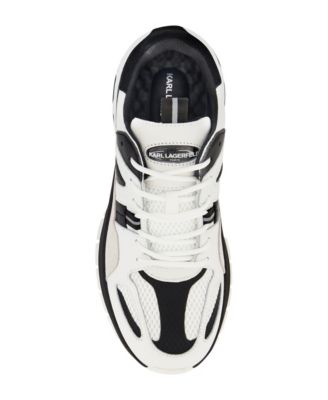 Men's Chunky Two Tone Sole Leather Sneakers