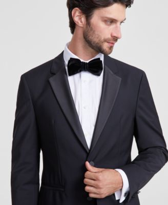 Men's Modern-Fit Wool Blend Super Flex Stretch Tuxedo Jacket