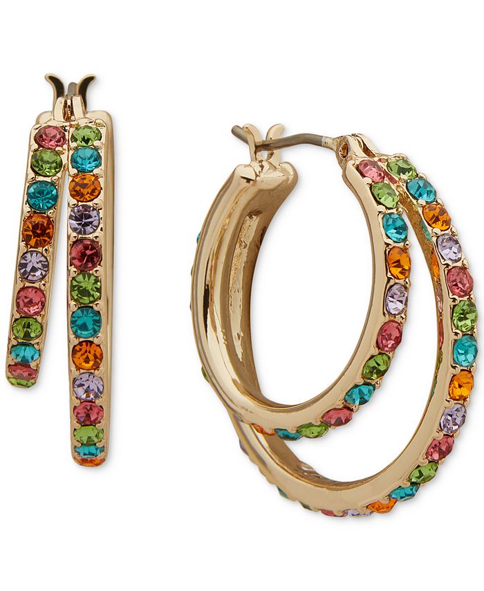 wholesale jewelry lot Simply unique style colorful hoop fashion earrings #8101