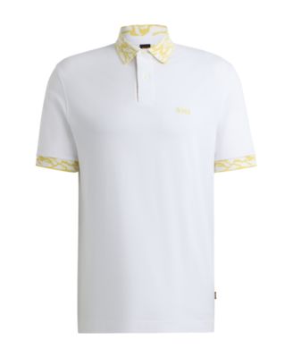 Hugo Boss Men's Patterned Trims Polo Shirt