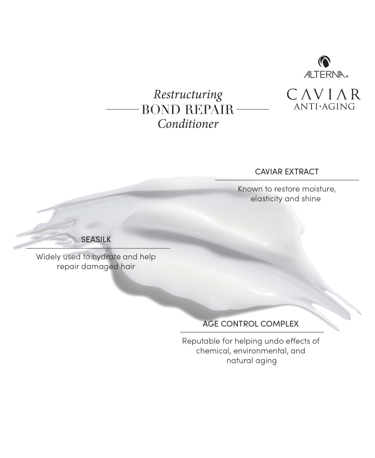 Shop Alterna Caviar Restructuring Bond Repair Conditioner, 8.5 Oz. In No Color
