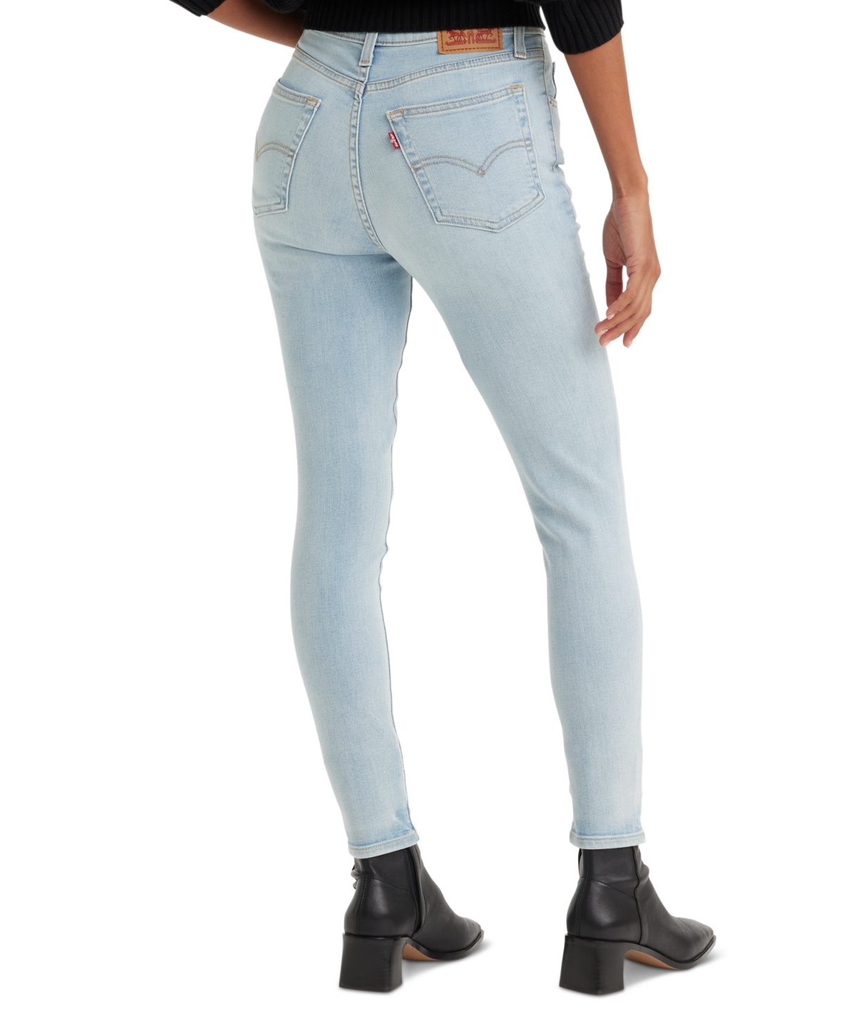 Levi's Women's 721 High-rise Stretch Skinny Jeans In Purple