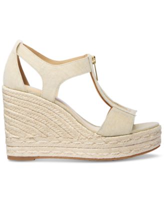【Michael Kors】☆サンダル☆ Berkley llic Wedge Sandal Michael Kors Women's Berkley Mid Wedge Sandals - Macy's