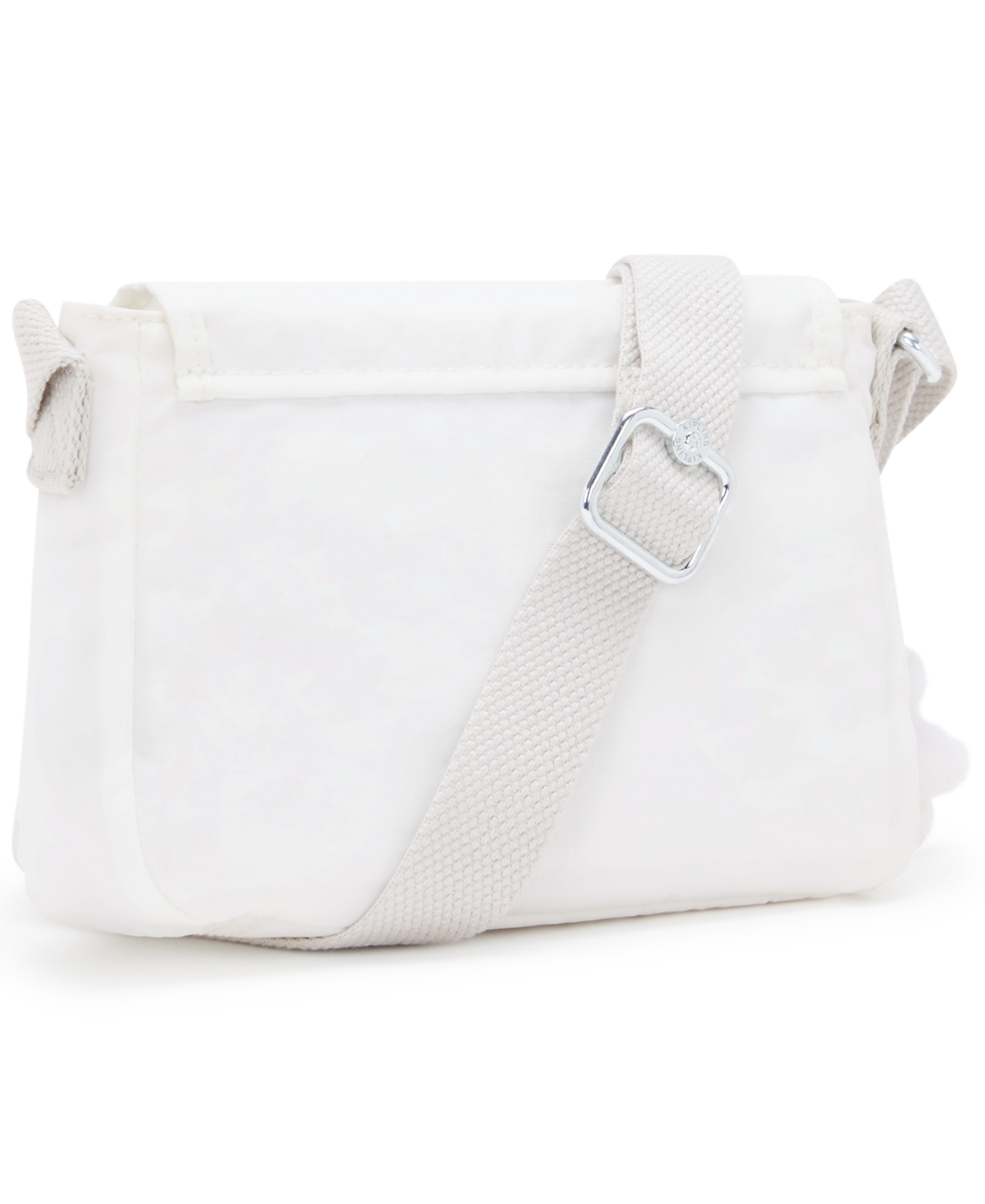 Shop Kipling Sabian Mini Crossbody In Pure Alabaster