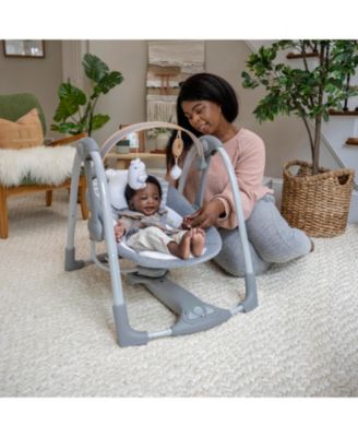 Boutique Collection™ Swing 'n Go Portable Swing™ - Bella Teddy™