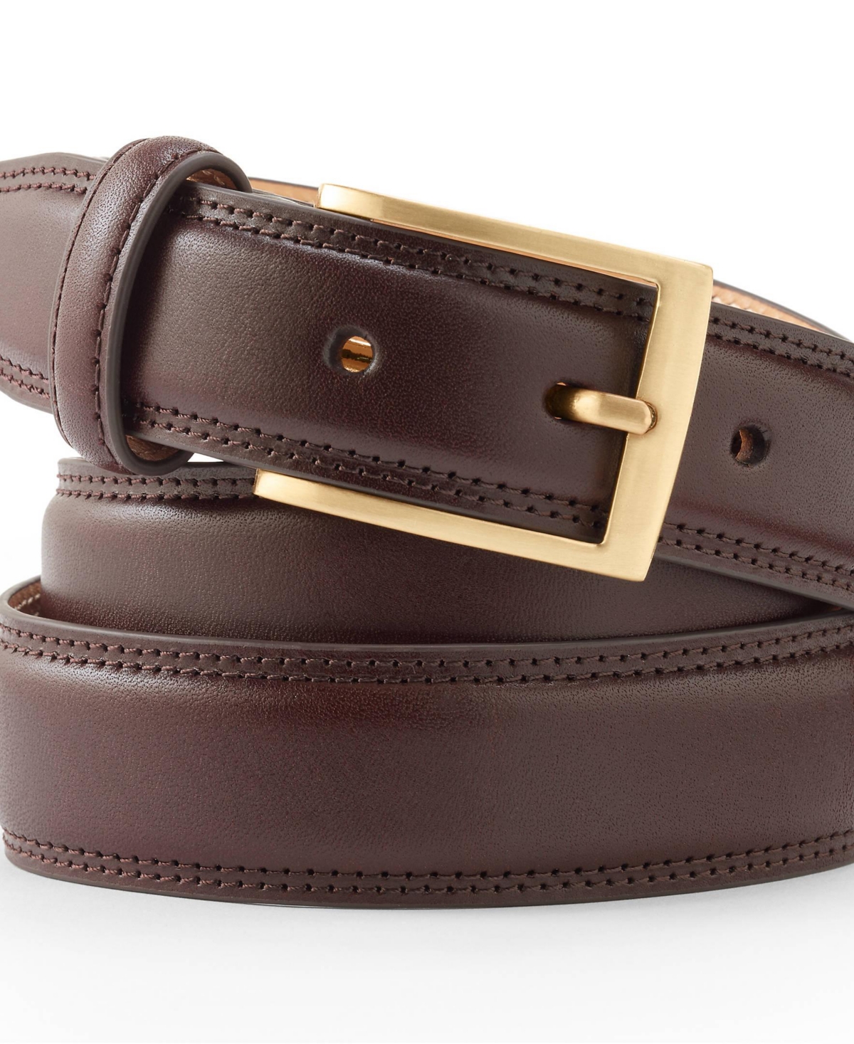 Lands' End Men's Glove Leather Belt
