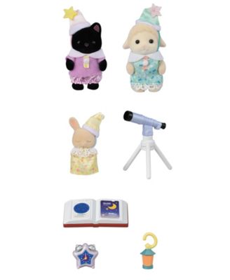 Calico Critters Nursery Friends -Sleepover Party Trio Macy's