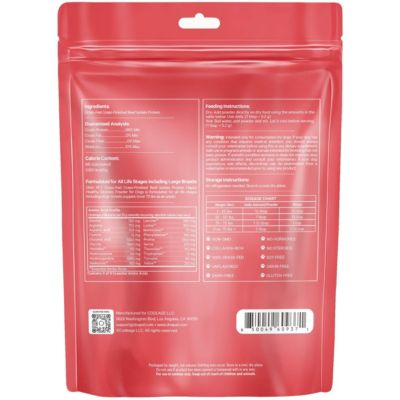 Happy Healthy Muscles Supplement for Cats - Grass-Fed Beef Protein Powder - Collagen & Amino Acid-Rich - Pure Beef Isolate - Suitable for All Life Stages - Unflavored, Non-GMO - 10.58 Oz