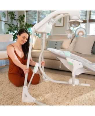 InLighten 5-Speed Baby Swing - Swivel Infant Seat