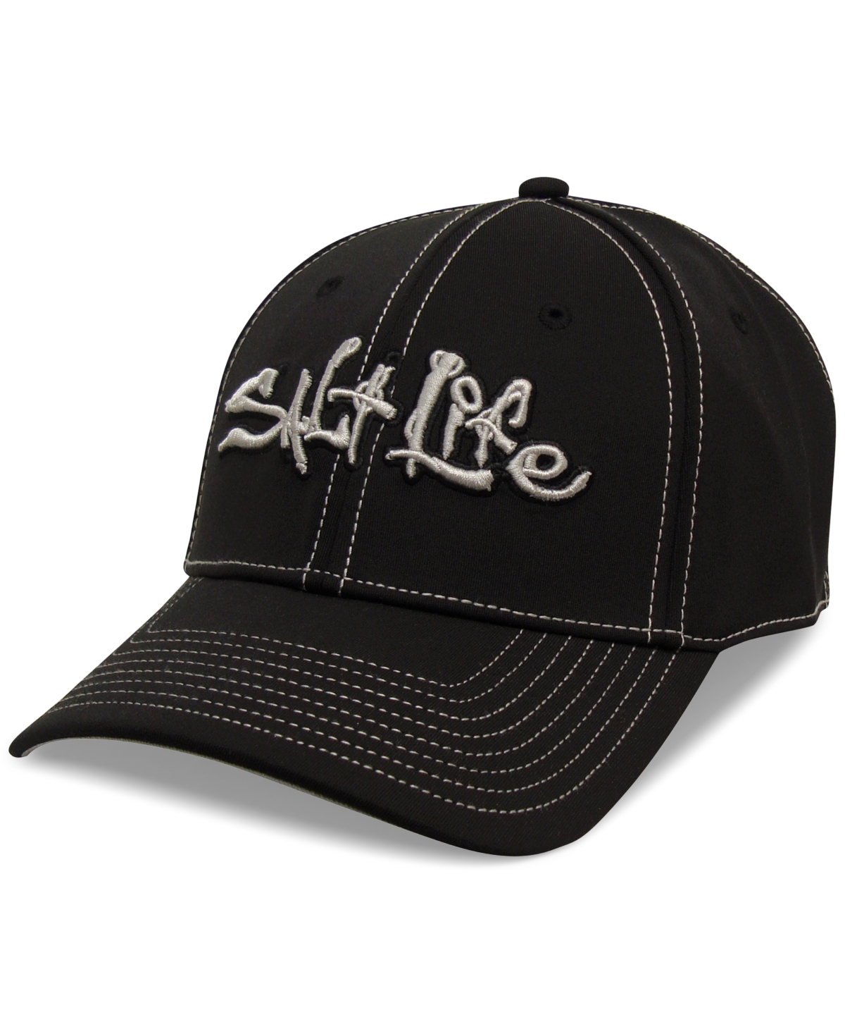 Shop Salt Life Men's Technical Signature Hat In Black