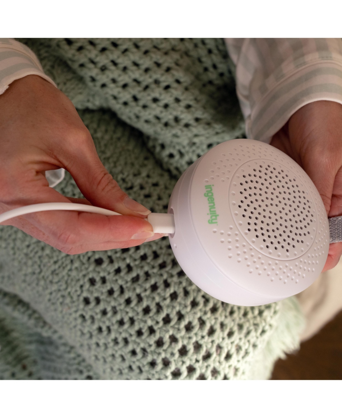 Shop Ingenuity Pock-a-bye Baby Streaming Music Player Soother In Multi