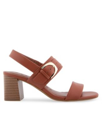 Women's Ellazia Buckle Strap Sandal Heels