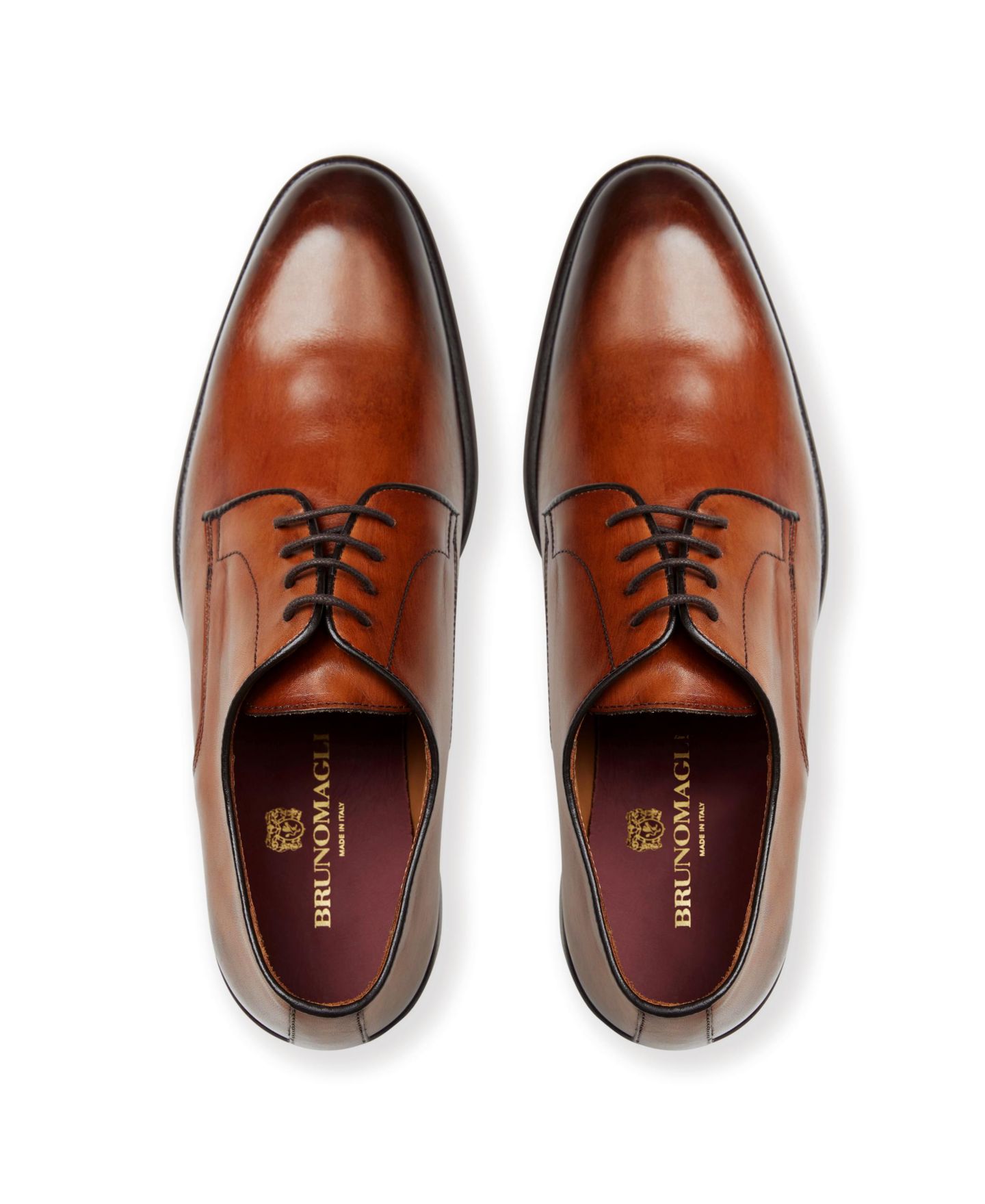 Обувь Bruno Magli Men's Salerno Leather Oxford Dress Shoes, цвет: Чёрный — фото 10