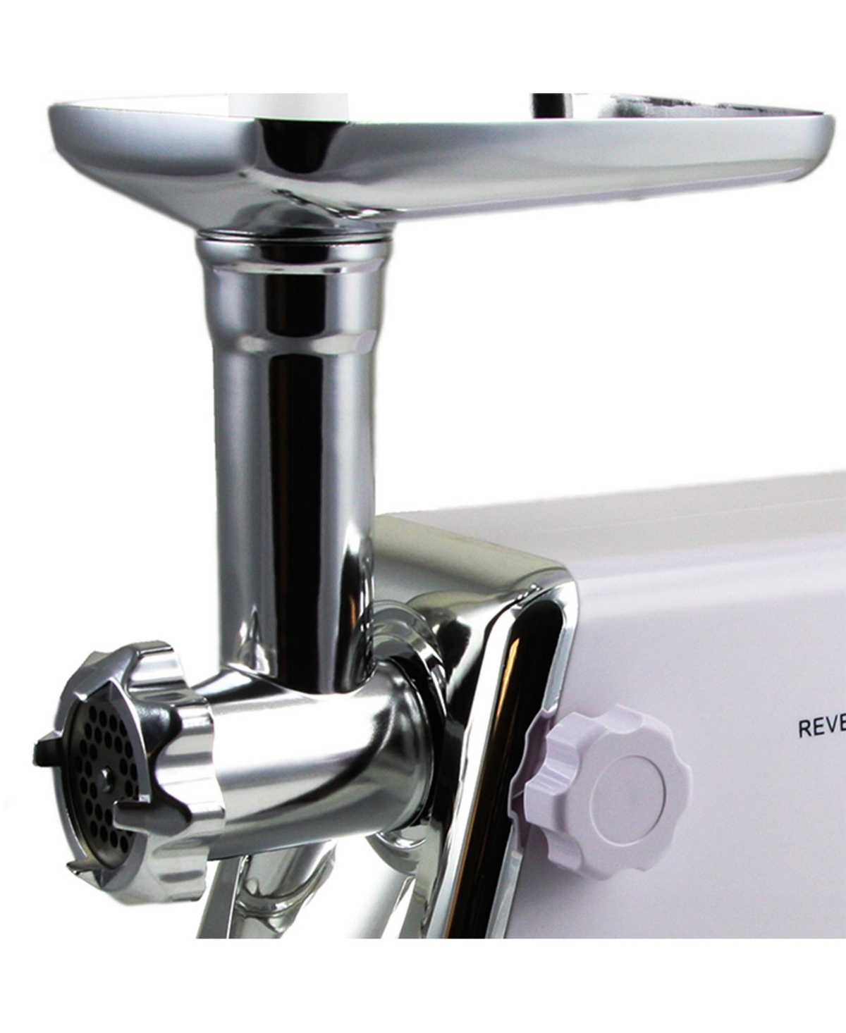 Megachef 1200 Watts Automatic Meat Grinder For Household Use In White