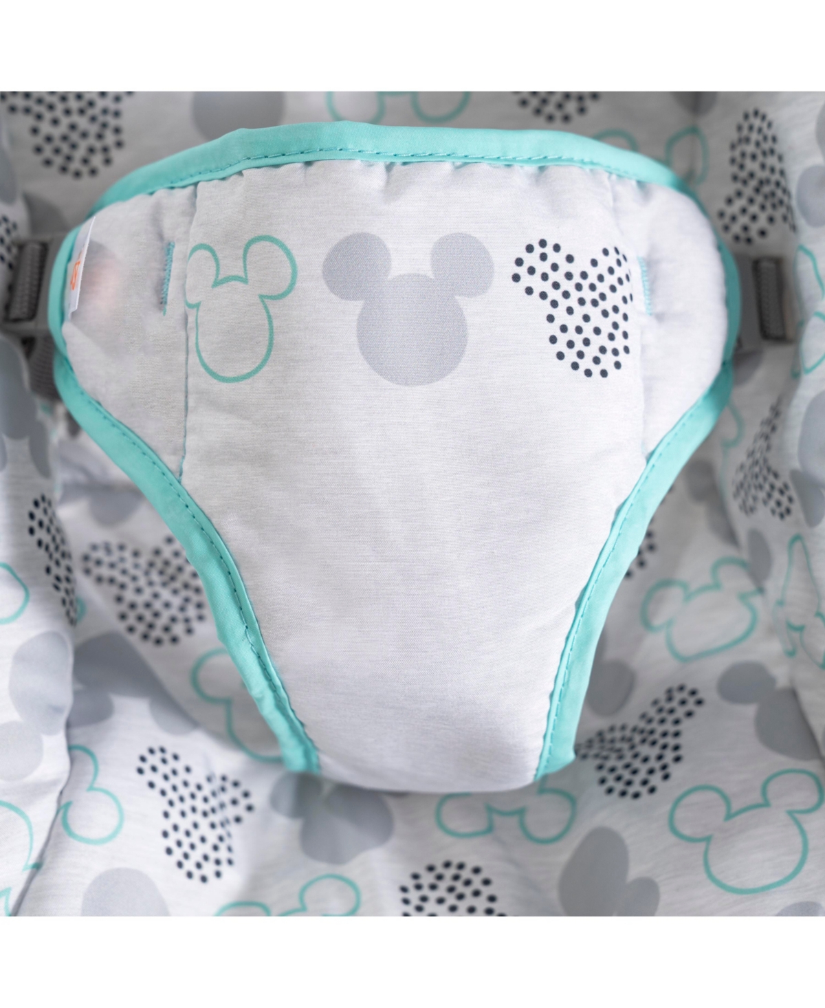 Shop Bright Starts Mickey Mouse Cloudscapes Comfy Bouncer In Multi