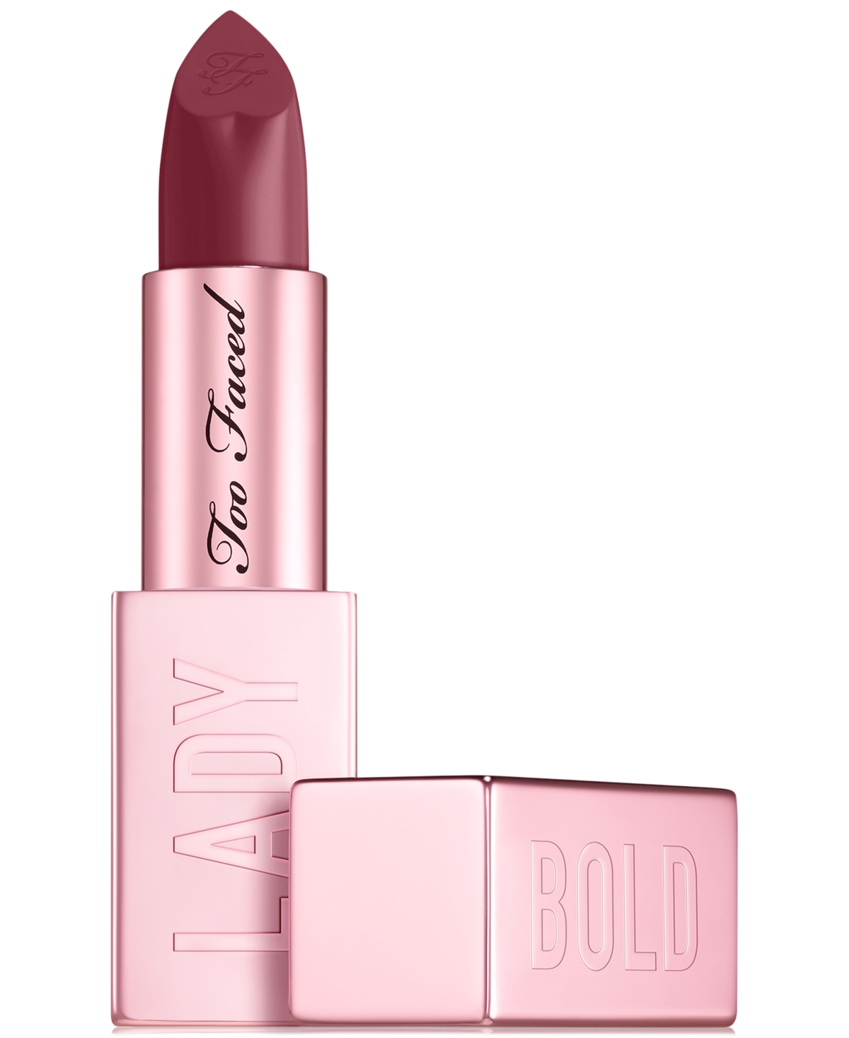 Too Faced Lady Bold Rich & Creamy High-impact Color Lipstick In Committed