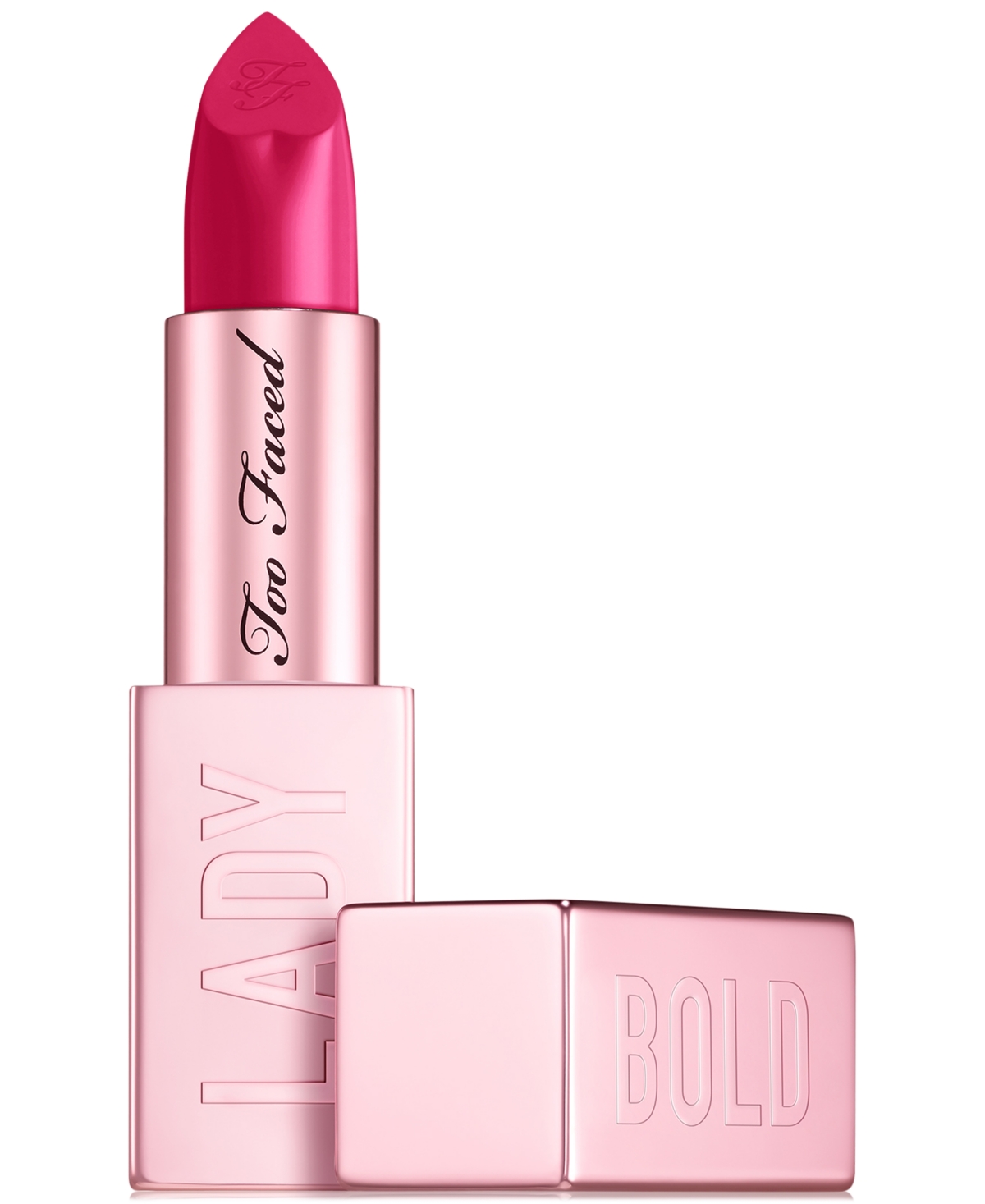 Too Faced Lady Bold Rich & Creamy High-impact Color Lipstick In Hopelessly Devoted