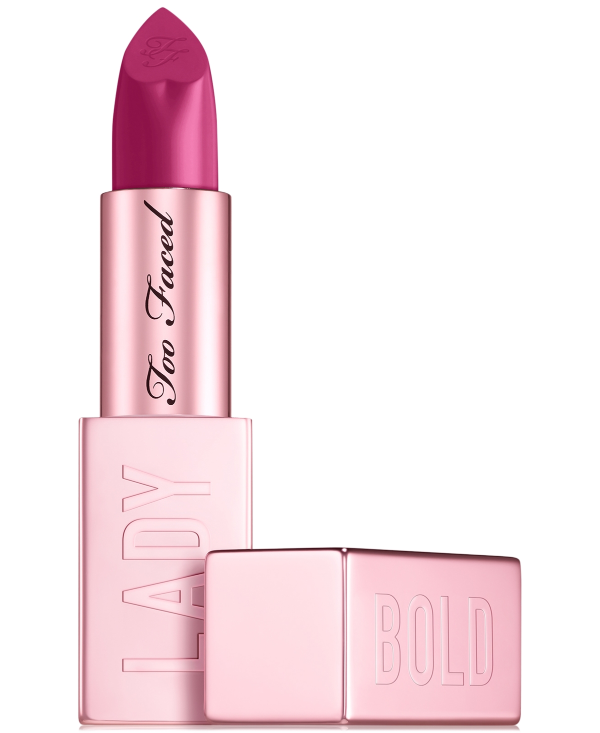 Too Faced Lady Bold Rich & Creamy High-impact Color Lipstick In Main Character