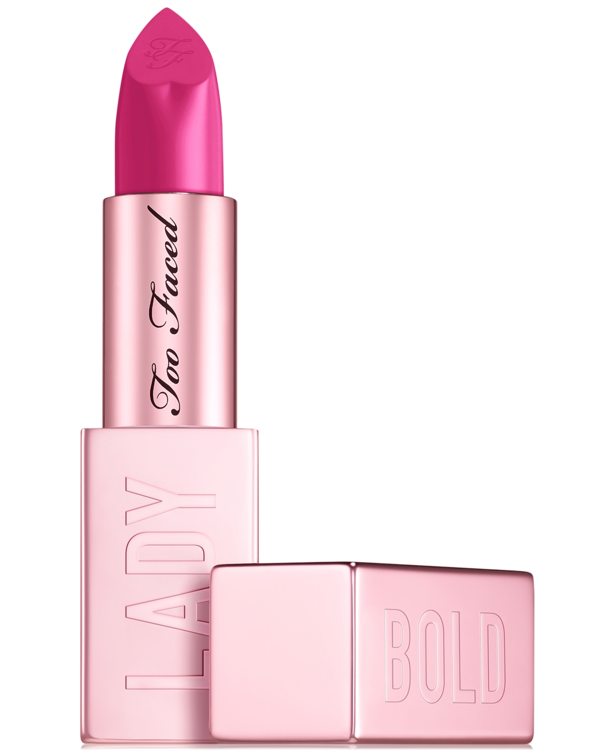 Too Faced Lady Bold Rich & Creamy High-impact Color Lipstick In Power Move