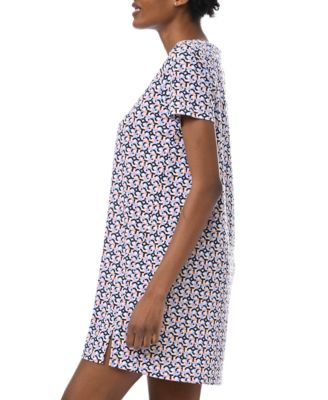 Women's Printed Short-Sleeve Sleepshirt