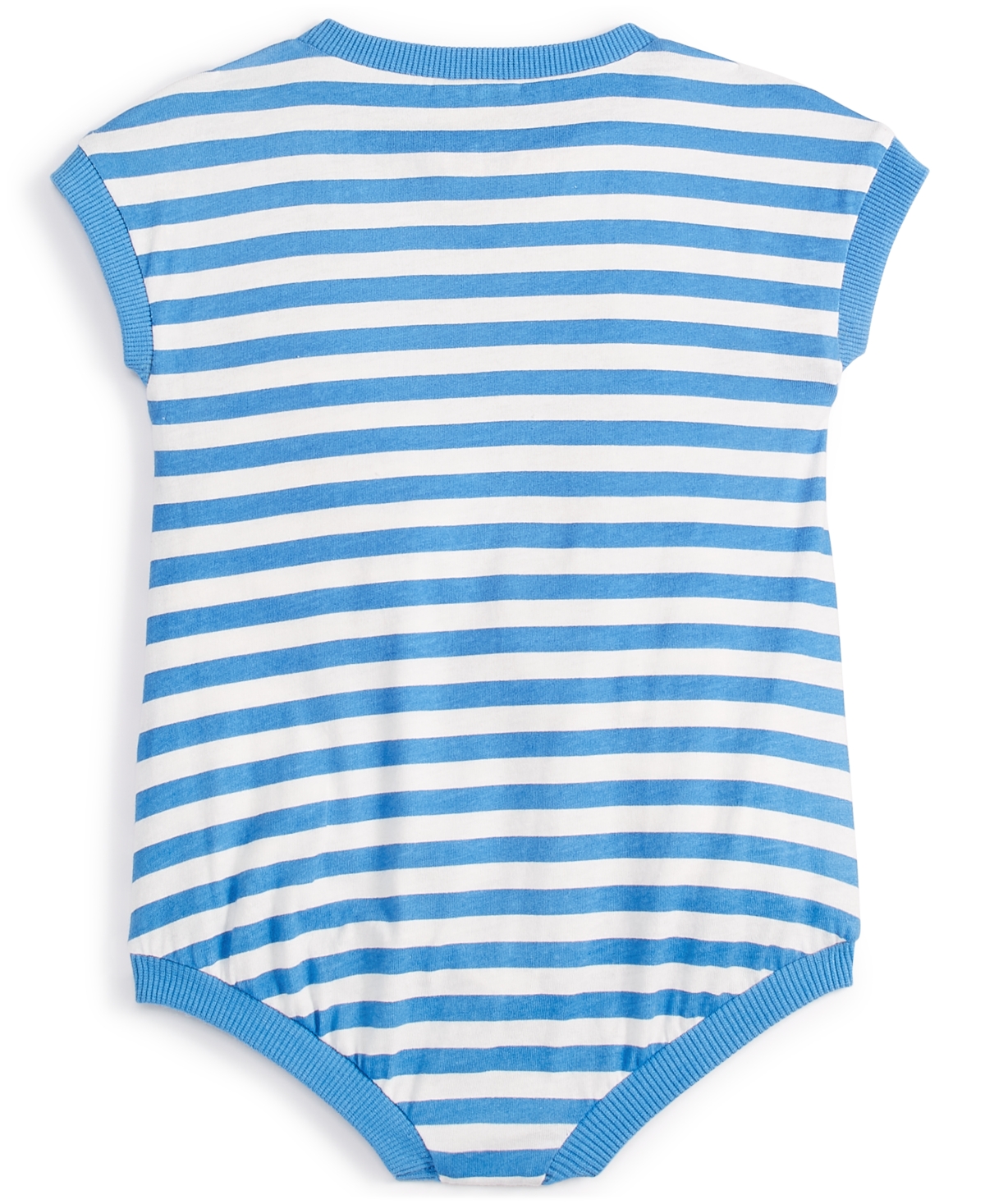 Shop First Impressions Baby Boys Atlantic Striped Sunsuit, Created For Macy's In Lyric Blue