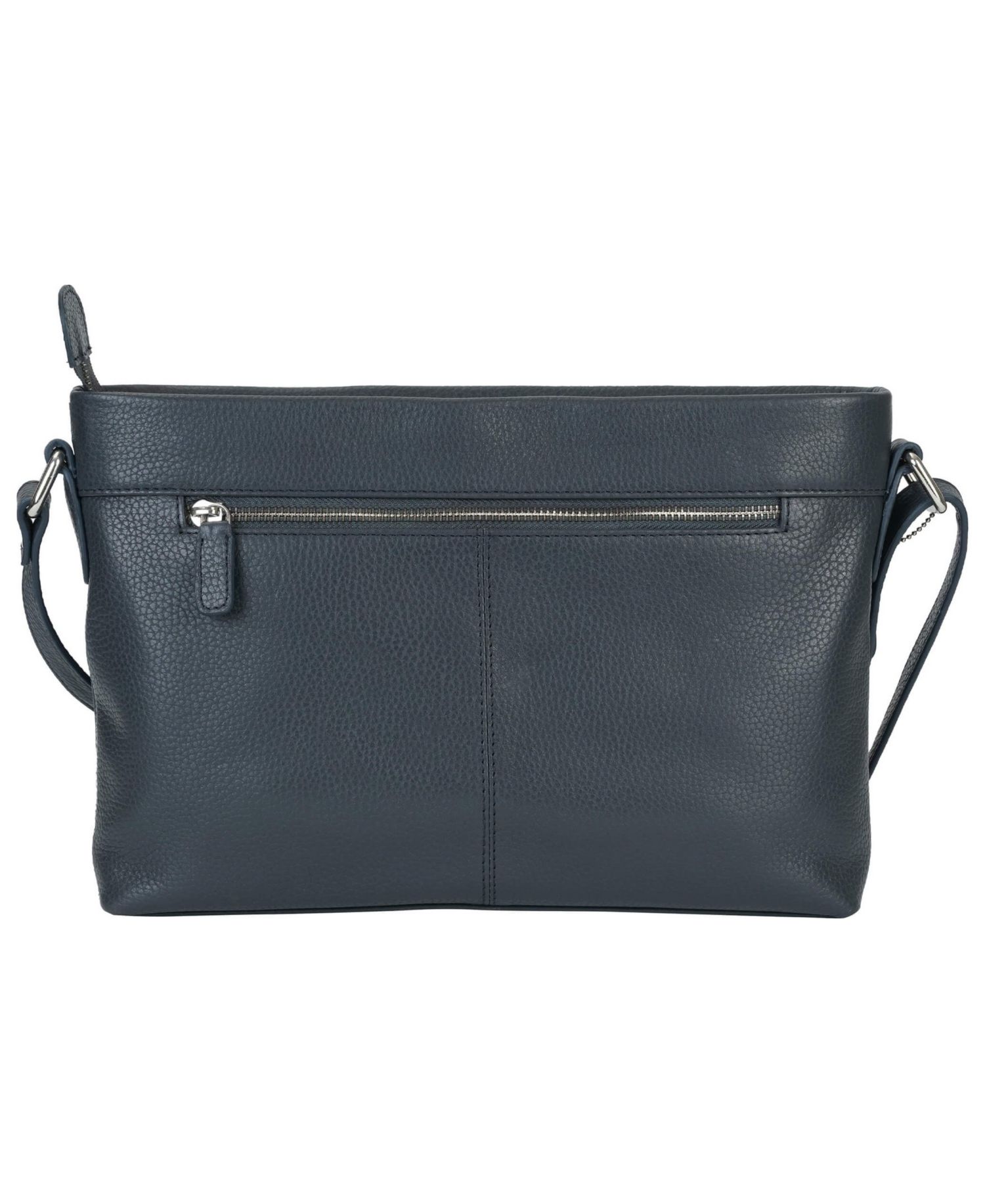 Pebble Loretta Leather Crossbody Handbag with Organizer