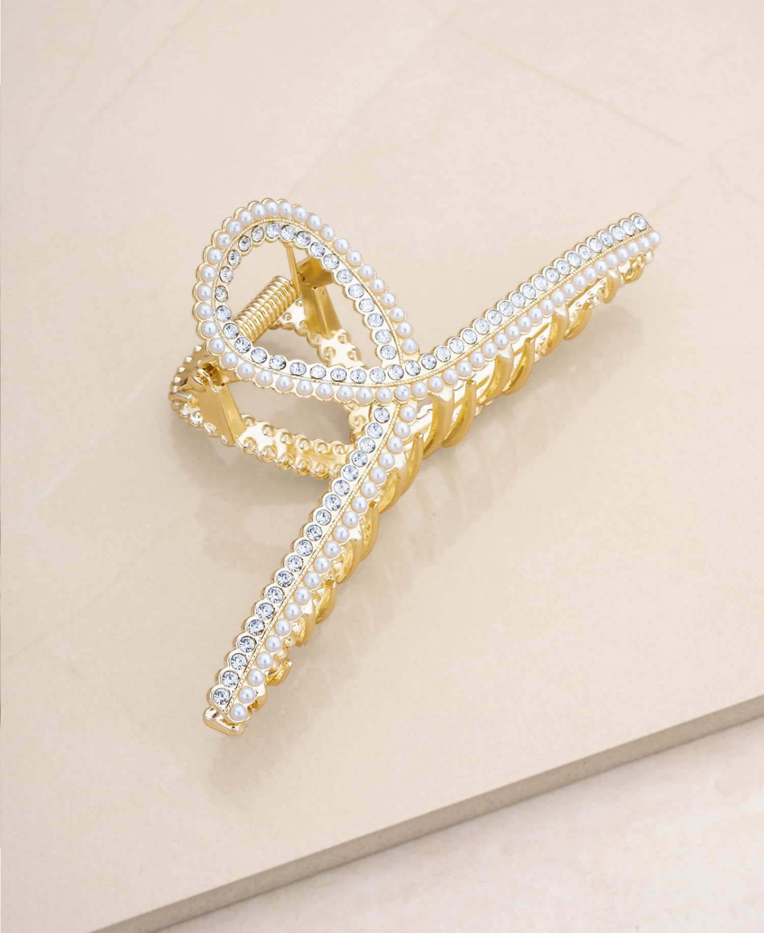 Shine-On Crystal Hair Claw