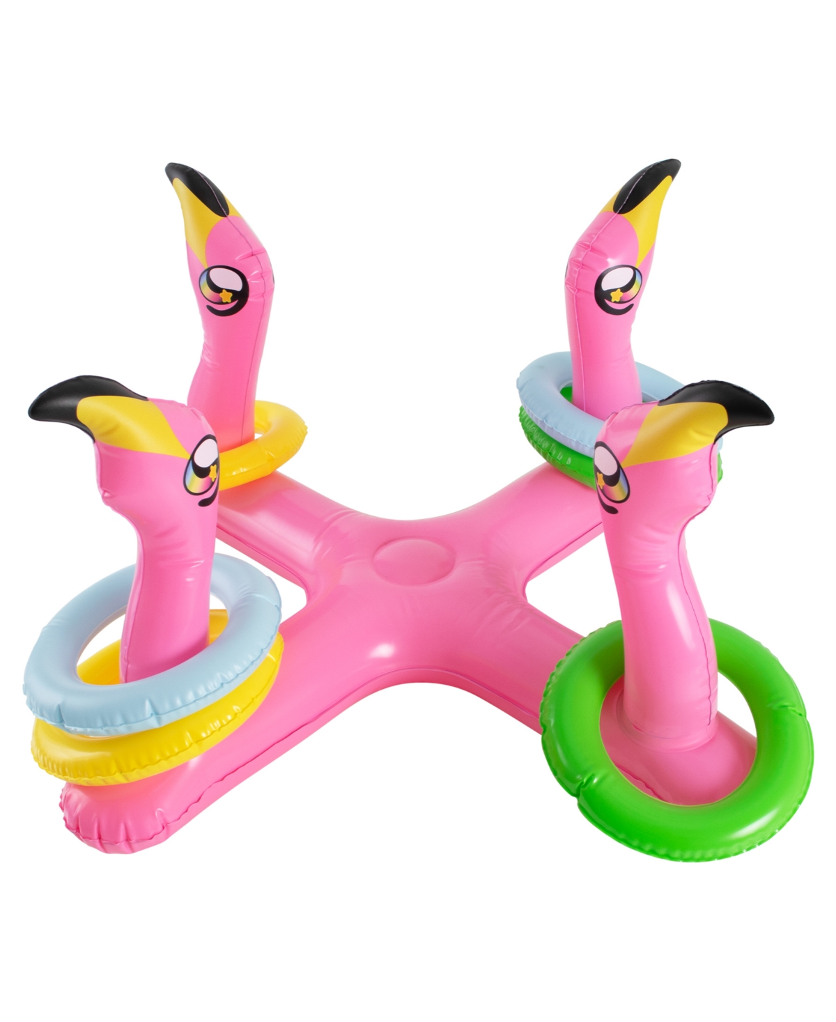 Shop Poolcandy Flamingo Ring Toss In Pink