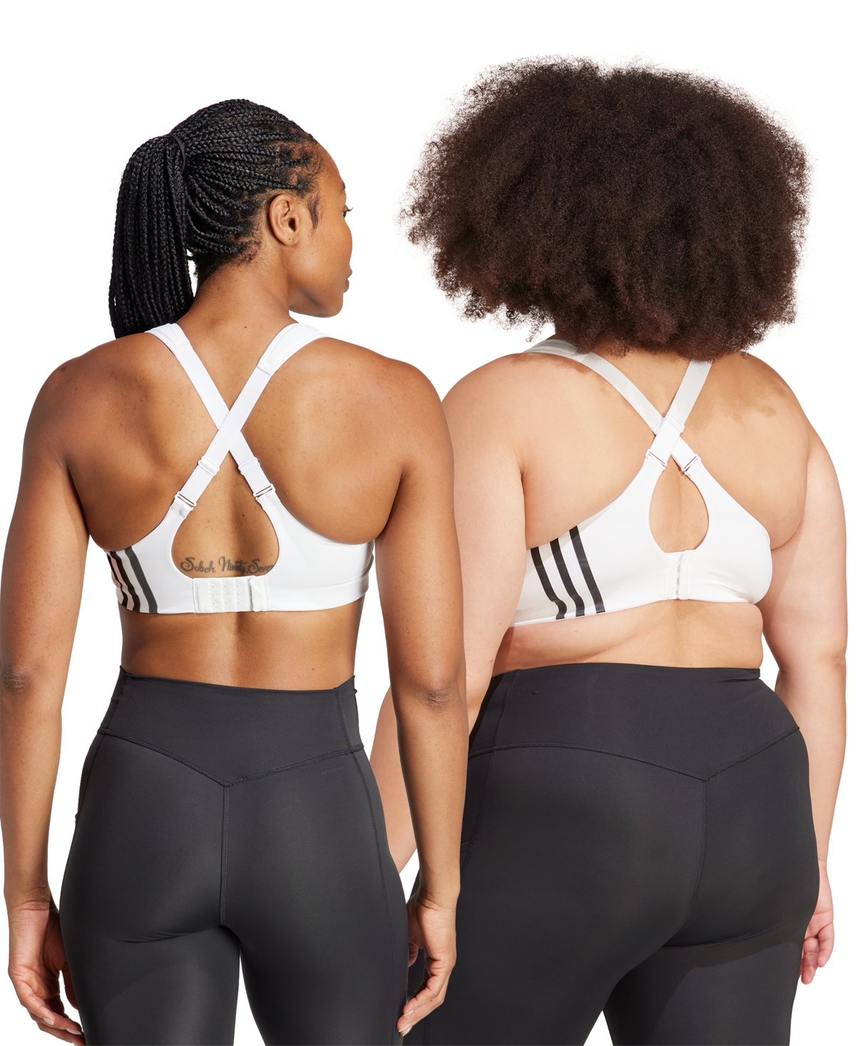 Shop Adidas Originals Women's Tlrd Impact Training High-support Sports Bra, Xs-4x In Black