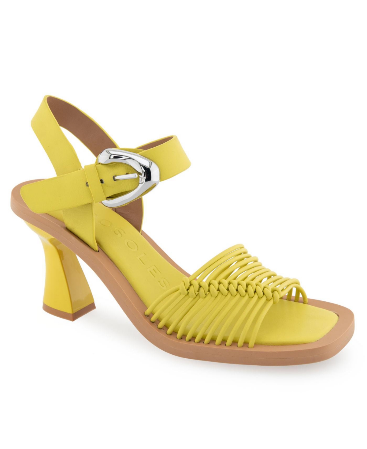 Aerosoles Women's Crew Buckle Strap Kitten Heel