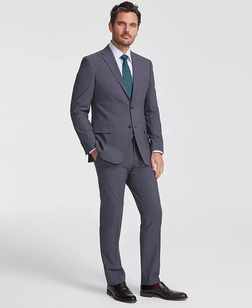 DKNY Men's Modern-Fit 2-Piece Suit